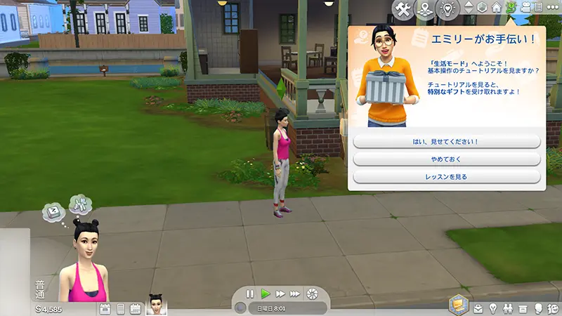 The Sims 4を始めました