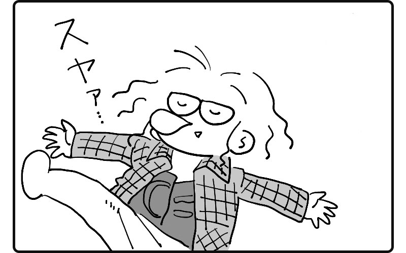 おばさんの休日